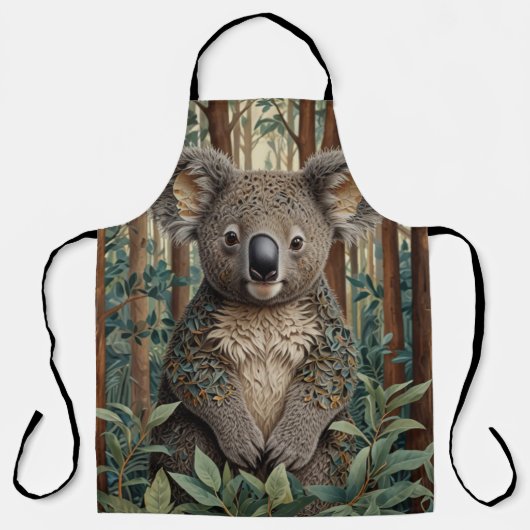 Koala-Bär Schürze (Vorderseite)