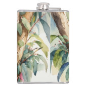 Koala-Bär sitzt Kaugummi Flachmann (Rückseite)