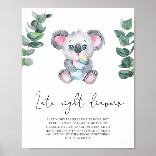 Koala Bär - Spätabendwindspiel Poster (Vorne)