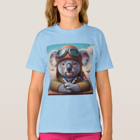 Koala, Bär, Tier, mutig, niedlich, bezaubernd, spi T-Shirt (Vorderseite)