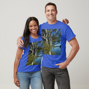 Koala-Bären, die in Gummi-Baum schlafen, T-Shirt