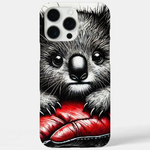 Koala Bären in einem roten Boxhandschuh iPhone 16 Pro Max Hülle