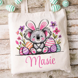 Koala Bären Osterkinder Name Girls Bunny Tragetasche
