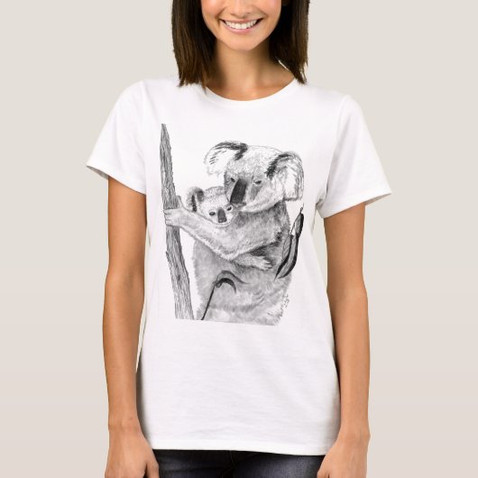 Koala-Bären T-Shirt (Vorderseite)