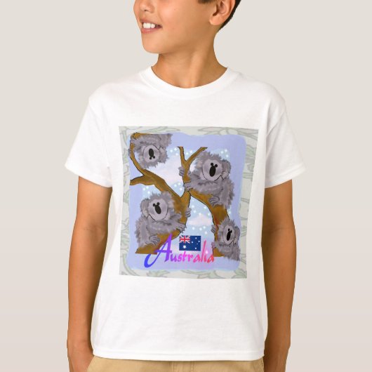 Koala-Bären T-Shirt (Vorderseite)