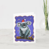 Koala Bären Weihnachten (Vorderseite)