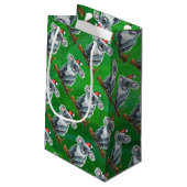 Koala Bären Weihnachten Kleine Geschenktüte (Rückseite Schrägansicht)