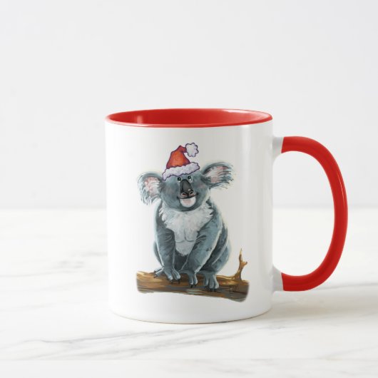 Koala Bären Weihnachten Tasse (Rechts)