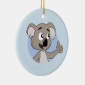 Koala-Bärenbär-Cartoon Keramik Ornament (Rechts)