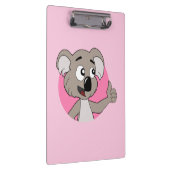 Koala-Bärenbär-Cartoon Klemmbrett (Rechts)