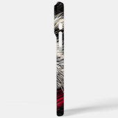 Koala-Bärendarstellung auf texturiertem Hintergrun Case-Mate iPhone Hülle (Rückseite / Links)