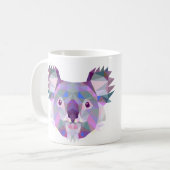 Koala Bärendesign-Tasse Kaffeetasse (Vorderseite Links)
