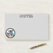 Koala Bärenfamilie Post-it Klebezettel (Auf Schreibtisch)