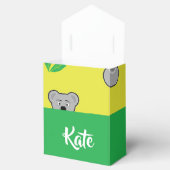 Koala-Bärengelb Geschenkschachtel (Geöffnet)