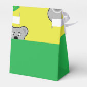 Koala-Bärengelb Geschenkschachtel (Rückseite)