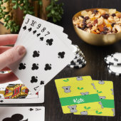 Koala-Bärengelb Spielkarten (In Situ)
