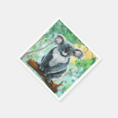 Koala Bärengeschenke und Zubehör Serviette (Ecke)