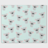 Koala Bärenwackelpapier Geschenkpapier (Flach)