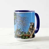 Koala Bärenzeit, um über das Leben nachzudenken, Tasse (VorderseiteRechts)