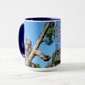 Koala Bärenzeit, um über das Leben nachzudenken, Tasse (Vorderseite Links)