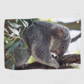 Koala-Bärn-Golf-Tuch Golfhandtuch (Horizontal)