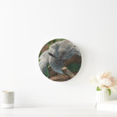 Koala-Bärn-Liebe-Tier-Schicksals-Geschenke Runde Wanduhr (Zuhause)