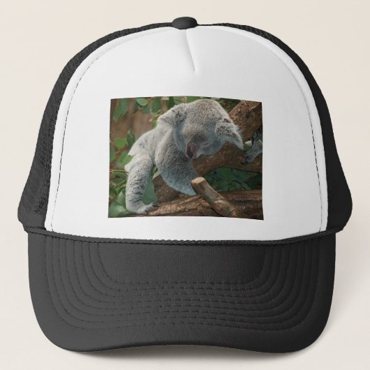 Koala-Bärn-Liebe-Tier-Schicksals-Geschenke Truckerkappe (Vorderseite)