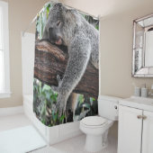 KOALA BÄRSCHLAFEN AUF BAUM DUSCHVORHANG (Beispiel)