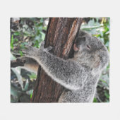 KOALA BÄRSCHLAFEN AUF BAUM FLEECEDECKE (Vorderseite (Horizontal))