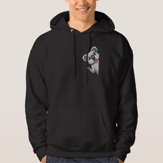 Koala Bärtiere von Männern Frauen Kleinkinder Ki Hoodie (Vorderseite)