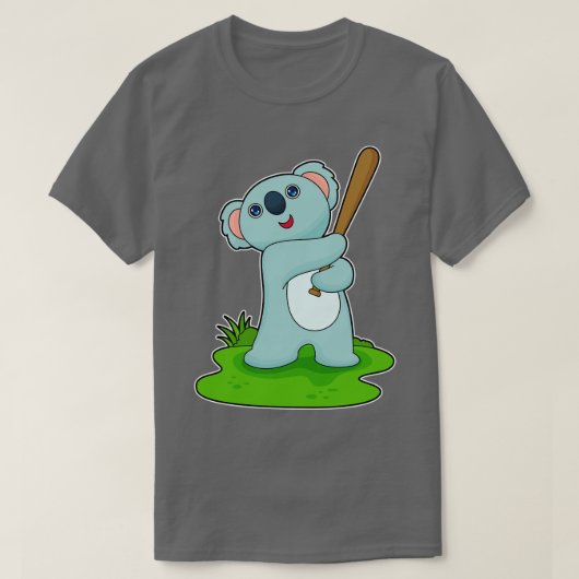 Koala Baseball Baseball T-Shirt (Design vorne)