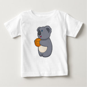 Koala Basketball-Spieler Basketball Baby T-shirt