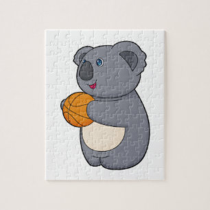 Koala Basketball-Spieler Basketball Puzzle