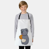 Koala Basketball-Spieler Basketball Schürze (Getragen)