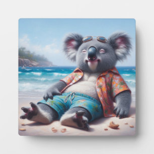Koala Beach Fotoplatte