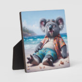 Koala Beach Fotoplatte (Vorderseite)