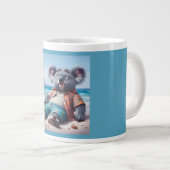 Koala Beach Jumbo-Tasse (Vorderseite Rechts)