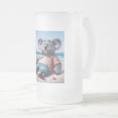 Koala Beach Mattglas Bierglas (VorderseiteRechts)