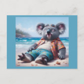 Koala Beach Postkarte (Vorderseite)