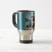 Koala Beach Reisebecher (Vorderseite Links)