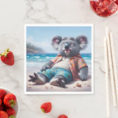 Koala Beach Serviette (Beispiel)