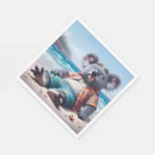 Koala Beach Serviette (Ecke)