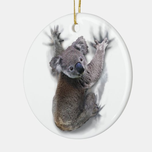 Koala Bear Animal Graphics for Koala Lovers Keramik Ornament (Links)