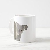 Koala Bear Animal Lover Kaffeetasse (Vorderseite Links)