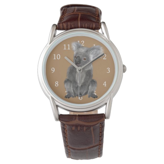 Koala Bear Armbanduhr (Vorderseite)