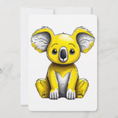 Koala Bear Art Card (Vorderseite)