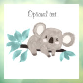 Koala Bear auf Baumzweig Window Decal Fensteraufkleber (Blatt 3)