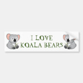 KOALA BEAR AUTOAUFKLEBER (Vorne)