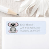 Koala Bear Baby Dusche Blue (Insitu)