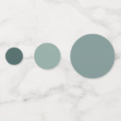 Koala Bear Baby Shower Custom Initial Konfetti (Rückseiten)